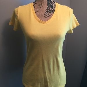 Women's Yellow Casual Top